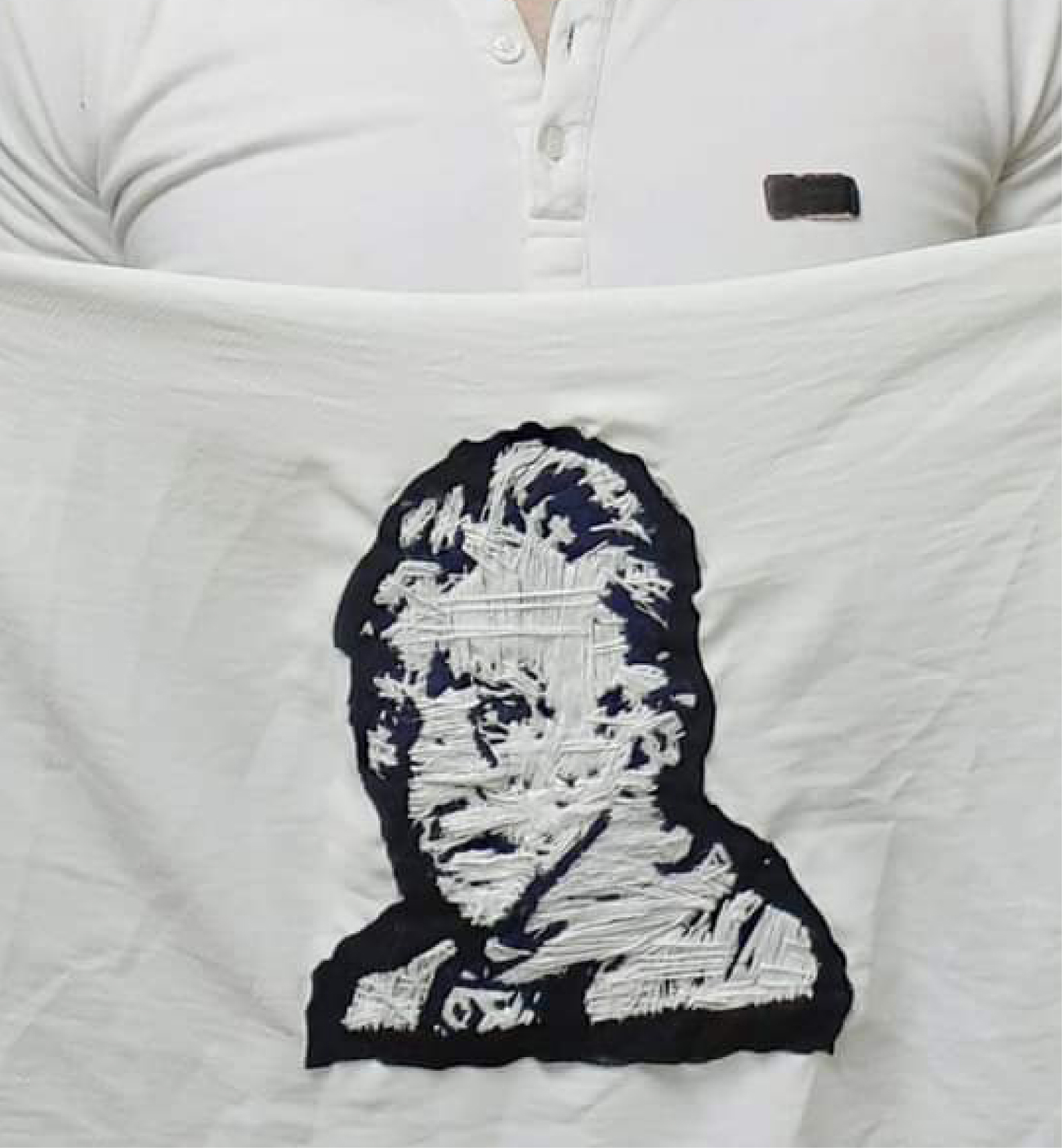 MOHAMMED NASSER - LARGEST HAND-EMBROIDERED REPLICA OF A VAN GOGH PAINTING